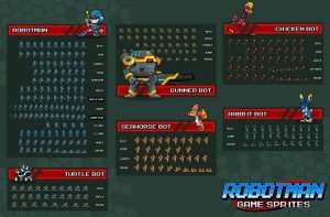 Robotman – Game Sprites 2