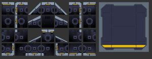 Outer Space HQ – Platformer Tileset 4