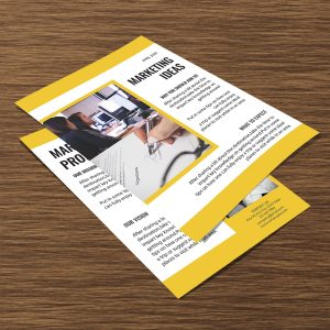 Professional Marketing Flyer – A4 PSD Templates 2