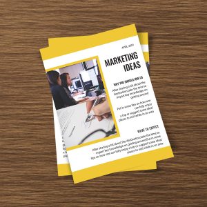 Professional Marketing Flyer – A4 PSD Templates 4