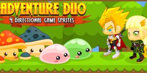 Adventure Duo – 4 Directional Sprites 1