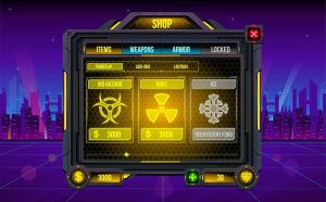 Cyberpunk Game User Interface 3