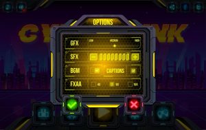 Cyberpunk Game User Interface 7