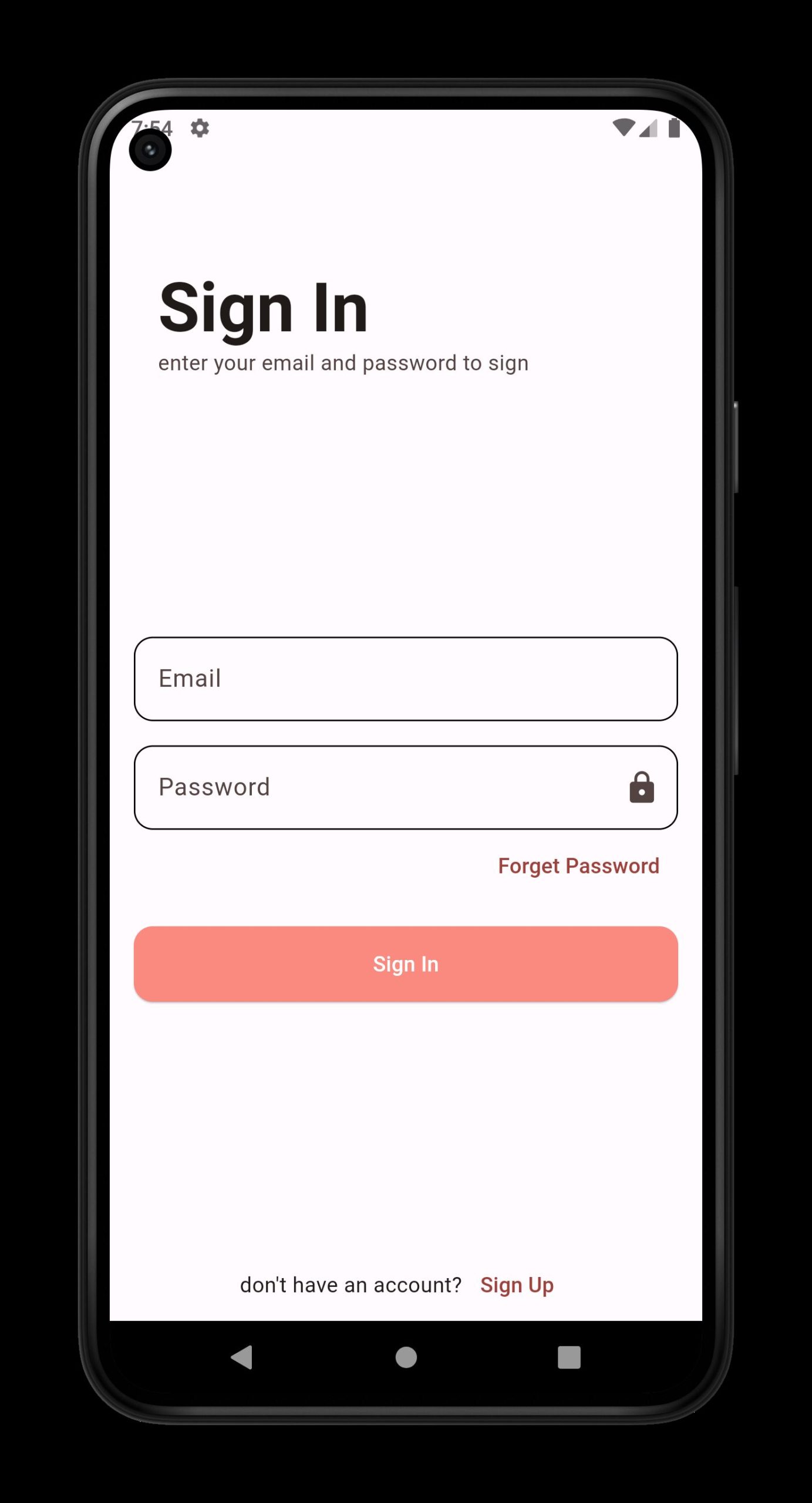 Flutter Authentication Design UI Kit 5