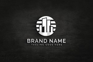 Modern building logo design template 3