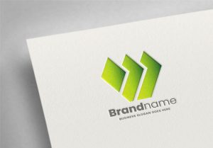 W Letter Logo Design Template 2