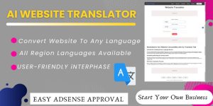 Website Translator PHP Script 1