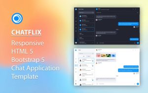 Chatflix – Chat App Bootstrap 5 HTML Admin Template 1