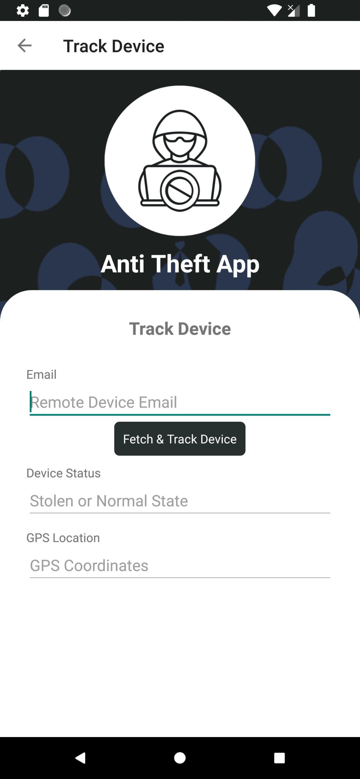 Android Anti Theft App Android 5