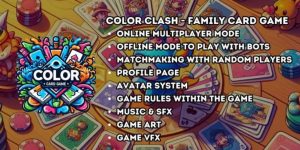 Color Clash – Multiplayer Card Game Unity 1