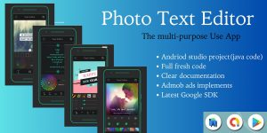 Photo Text Editor – Android App 1