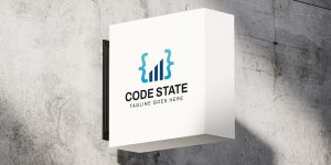 Code State Logo Design 1