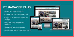 PT Magazine Plus WordPress Theme 1