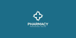 Pharmacy Logo Design Template 2