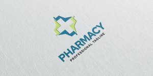 Pharmacy Logo Design Template 1