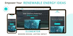 SolaraShift – Elementor Template 1