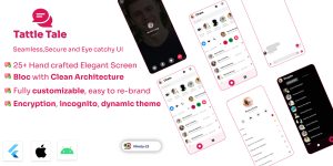 Tattle Chat – Flutter UI Kit 1