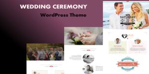Wedding Ceremony – WordPress Theme 1